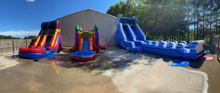 Deluxe Water Party at our facility